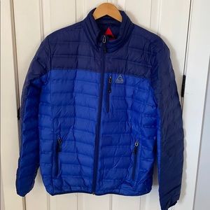 Blue Gerry Puffer Coat